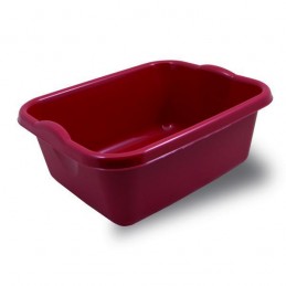 TRAY RECTANG. 14LT RED BF00868